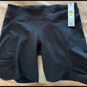 Athletic shorts,wicking fabric,black Calvin Klein.